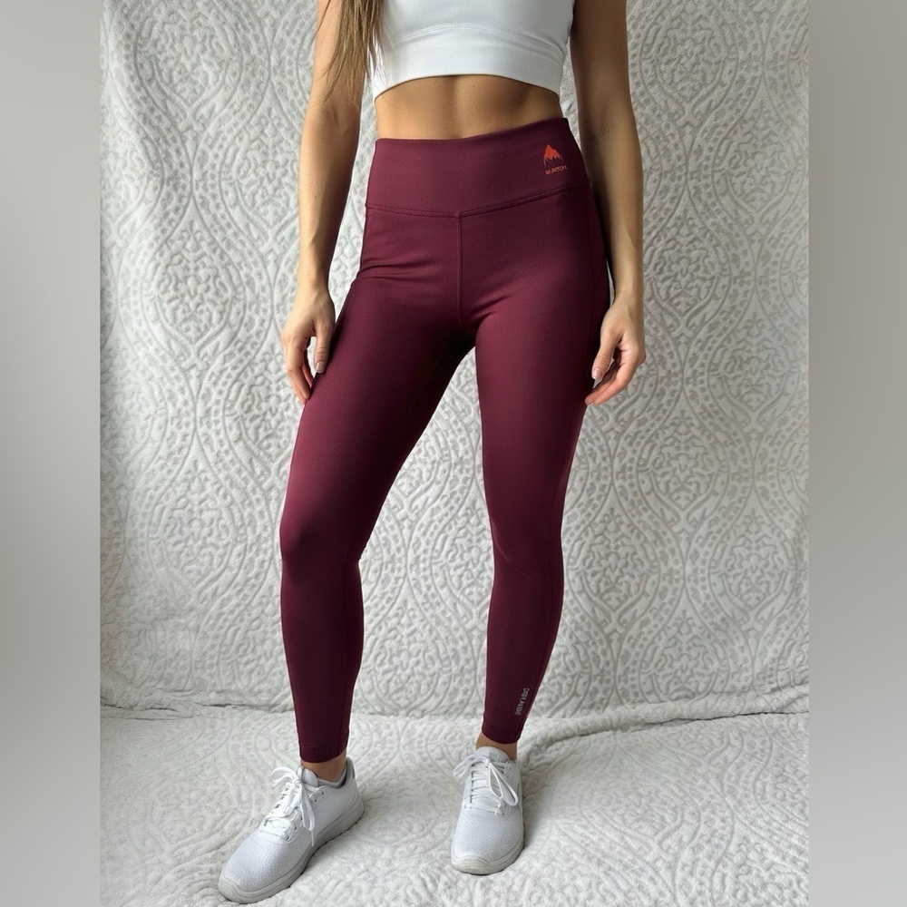 Burton Women’s Burgundy Athletic Leggings Size XS